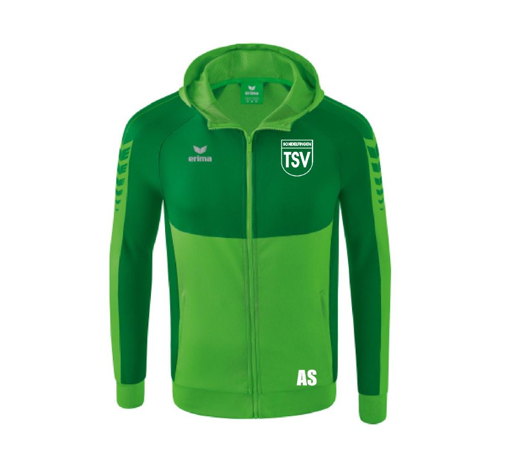 Trainigsjacke mit Kapuze